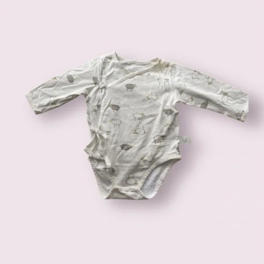 Baby Cotton Sheep Theme Onesie